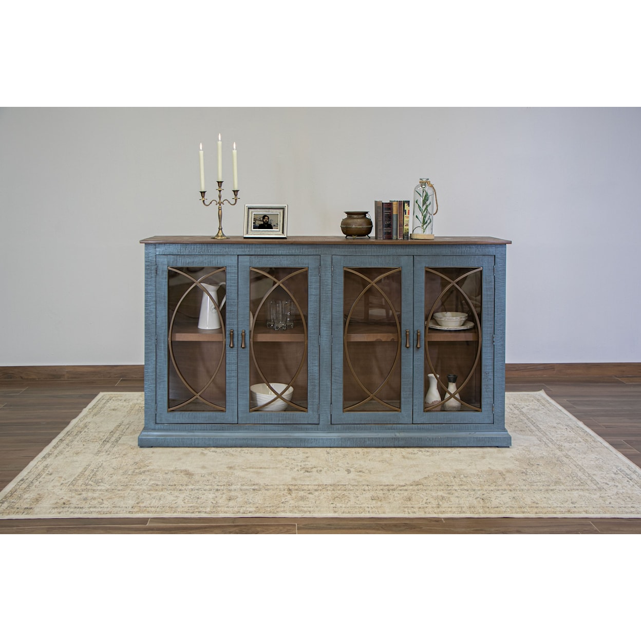 International Furniture Direct Marlin Console