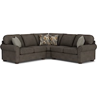 Traditional 4 Seat Sectional Sofa