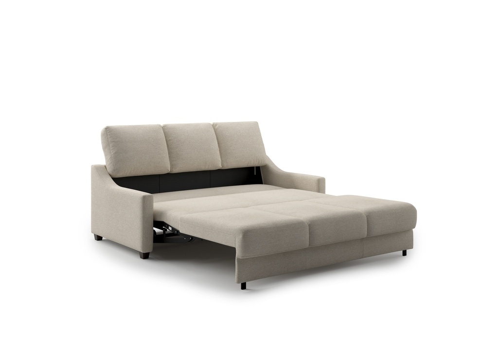 Casual Modern Slope-Arm King Sleeper Sofa