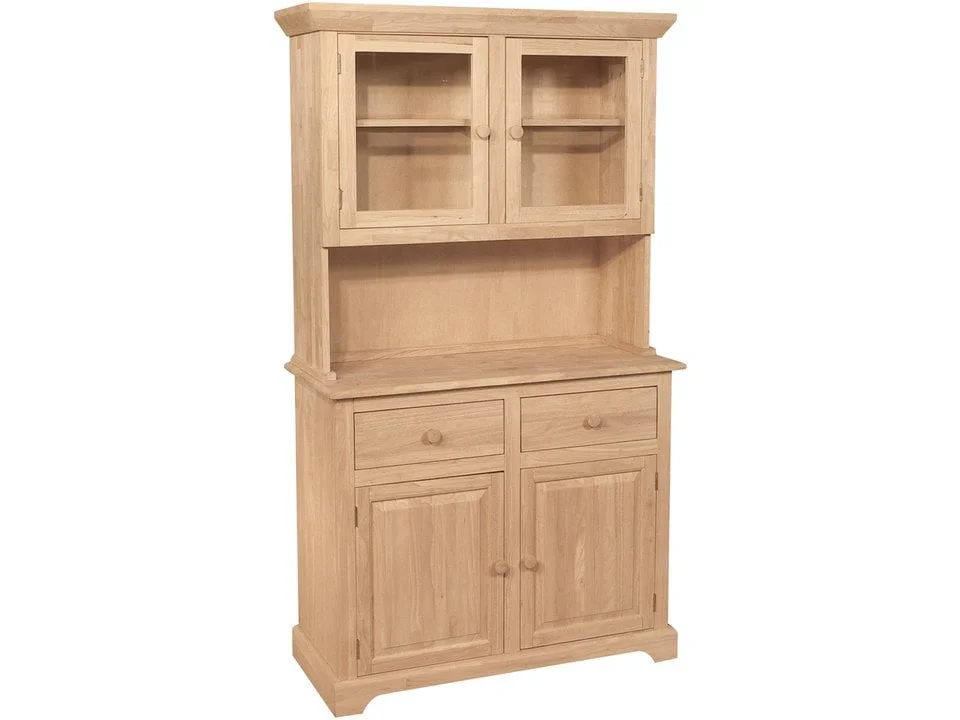 John Thomas SELECT Dining Room H-2B Traditional 2 Door Hutch (shown w/B ...