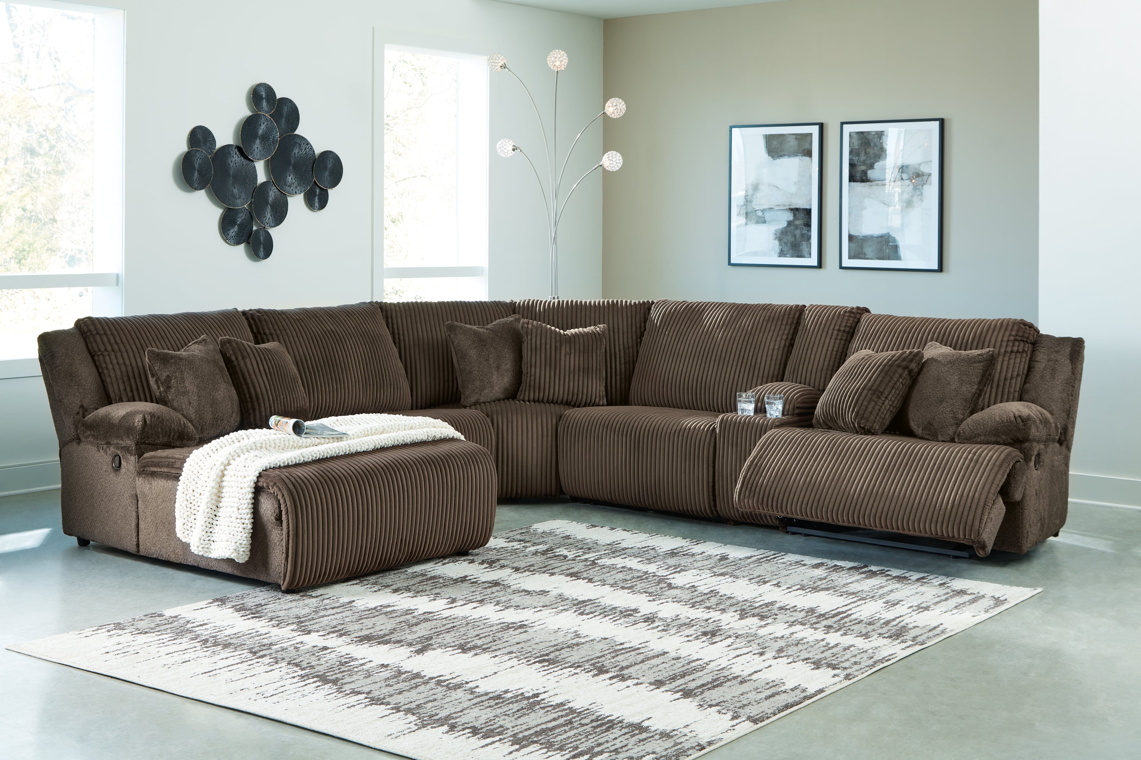 6-Piece Reclining Sectional