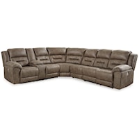 Contemporary 4-Piece Power Reclining Sectional Sofa