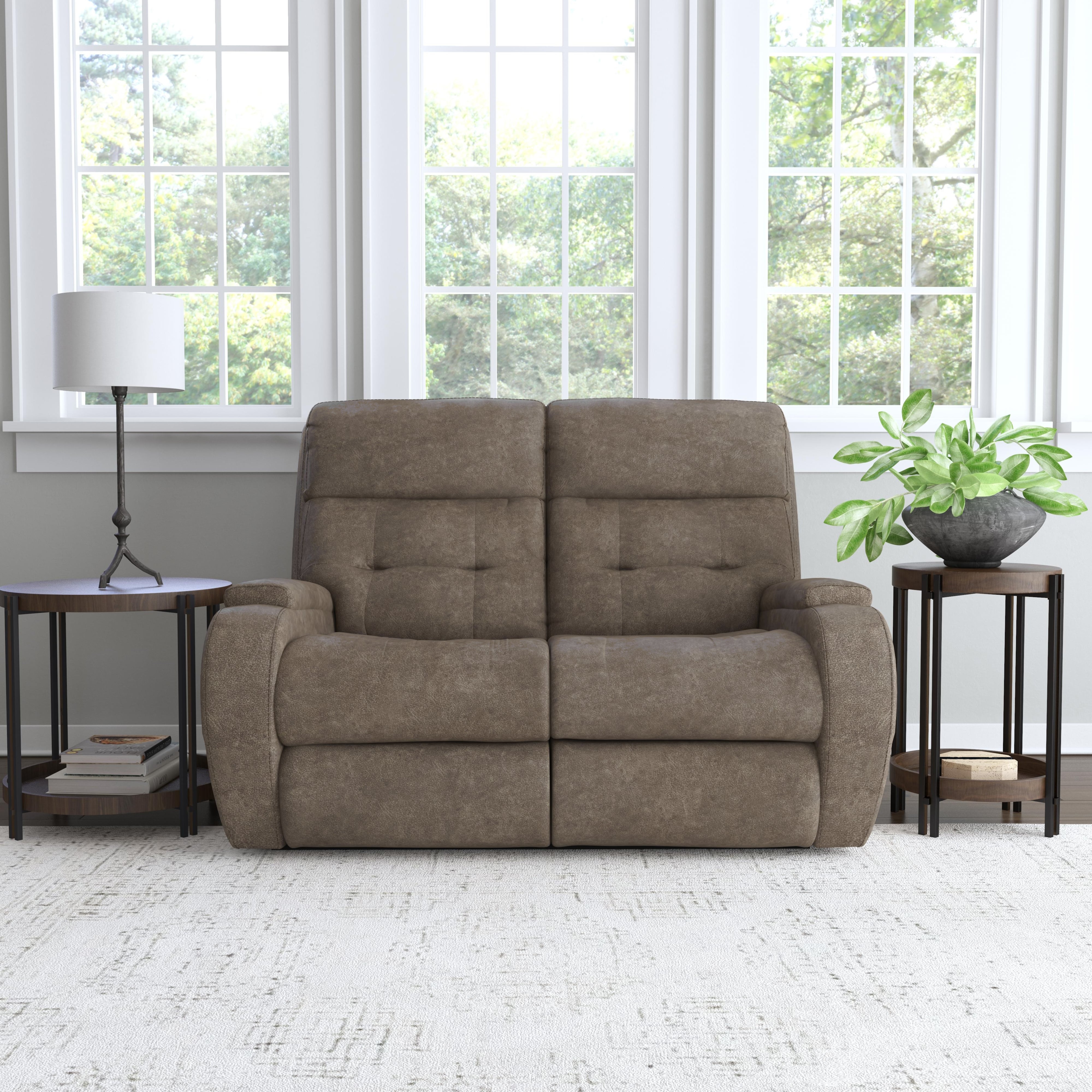 Flexsteel Strait Power Reclining Loveseat