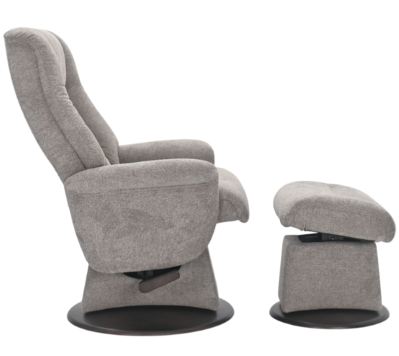 Glide Recline Chair &amp; Ottoman Set
