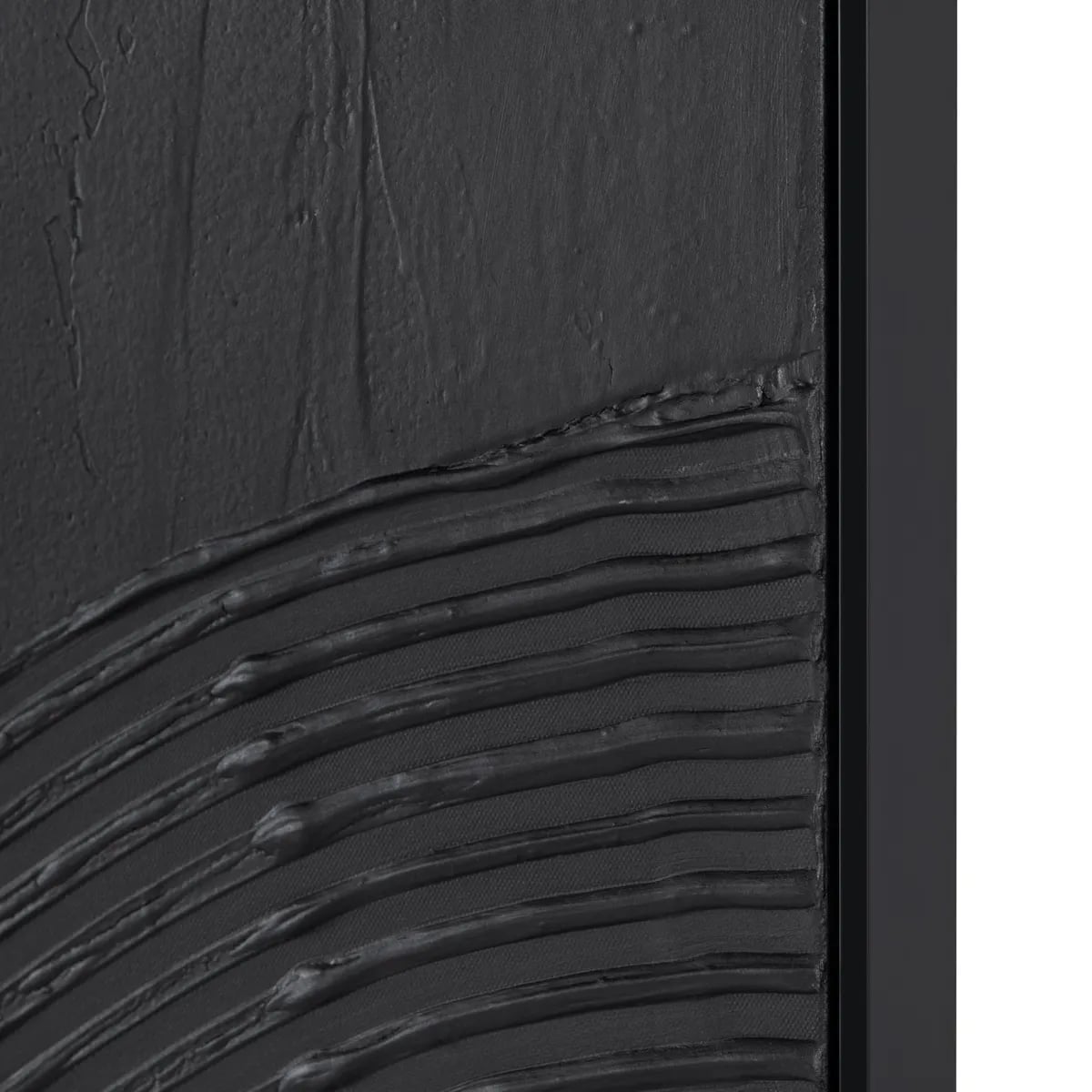 Black Ways Framed Canvas - Set of 2