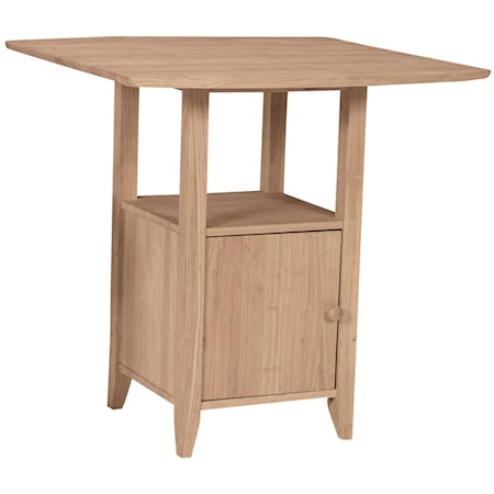 Drop-Leaf Bistro Table