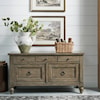 Libby Americana Farmhouse 5-Drawer Credenza