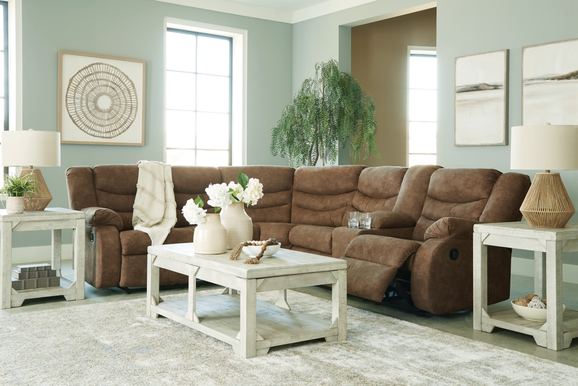 Signature Design by Ashley Partymate Reclining Sectional