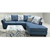 Albany 0828 2-Piece Sectional Sofa