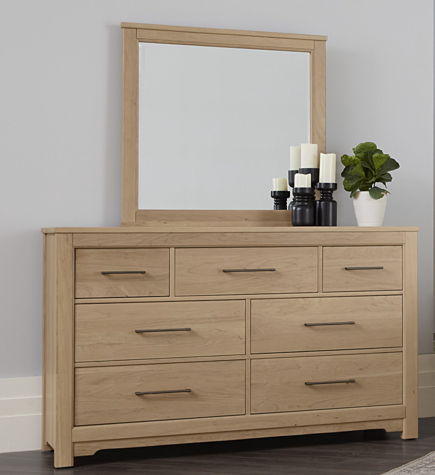 Artisan & Post Crafted Cherry Queen Six Panel Bedroom Set