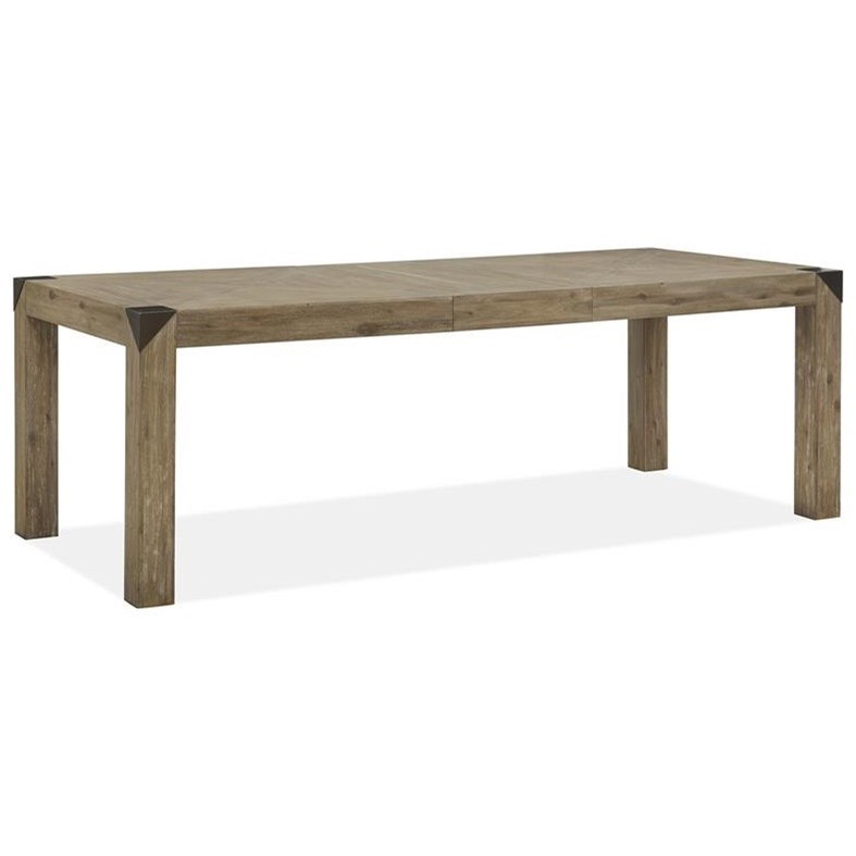 ainsley rustic dining table