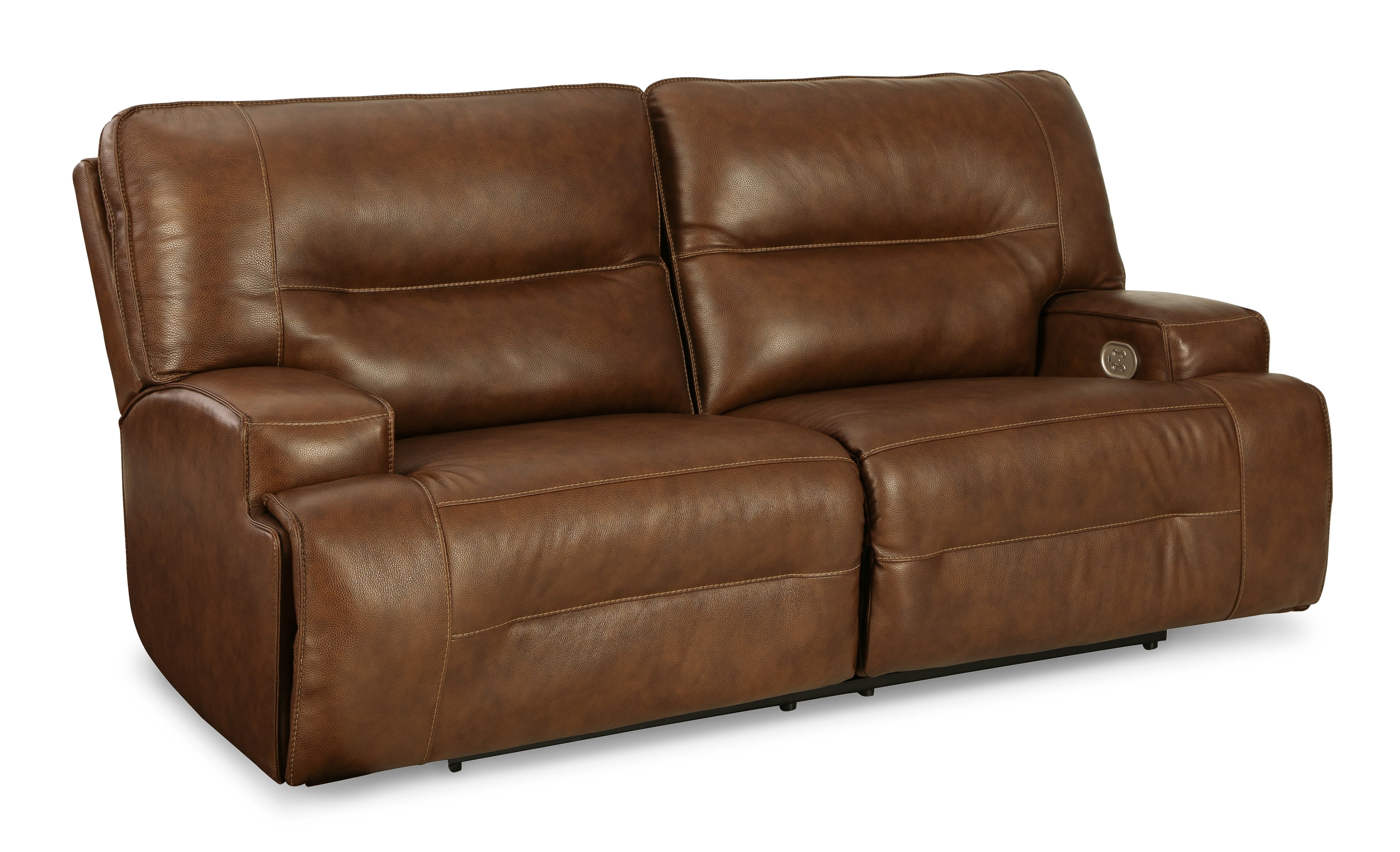 Ashley power best sale reclining sofa