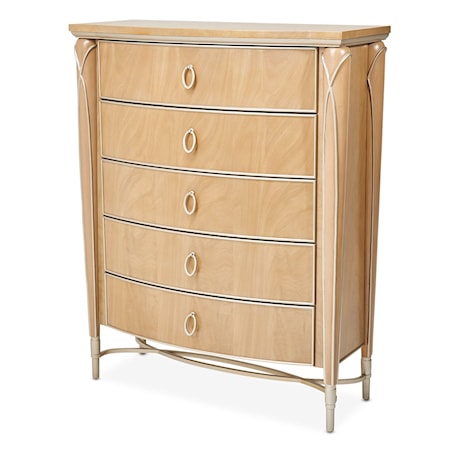 5-Drawer Highboy Chest