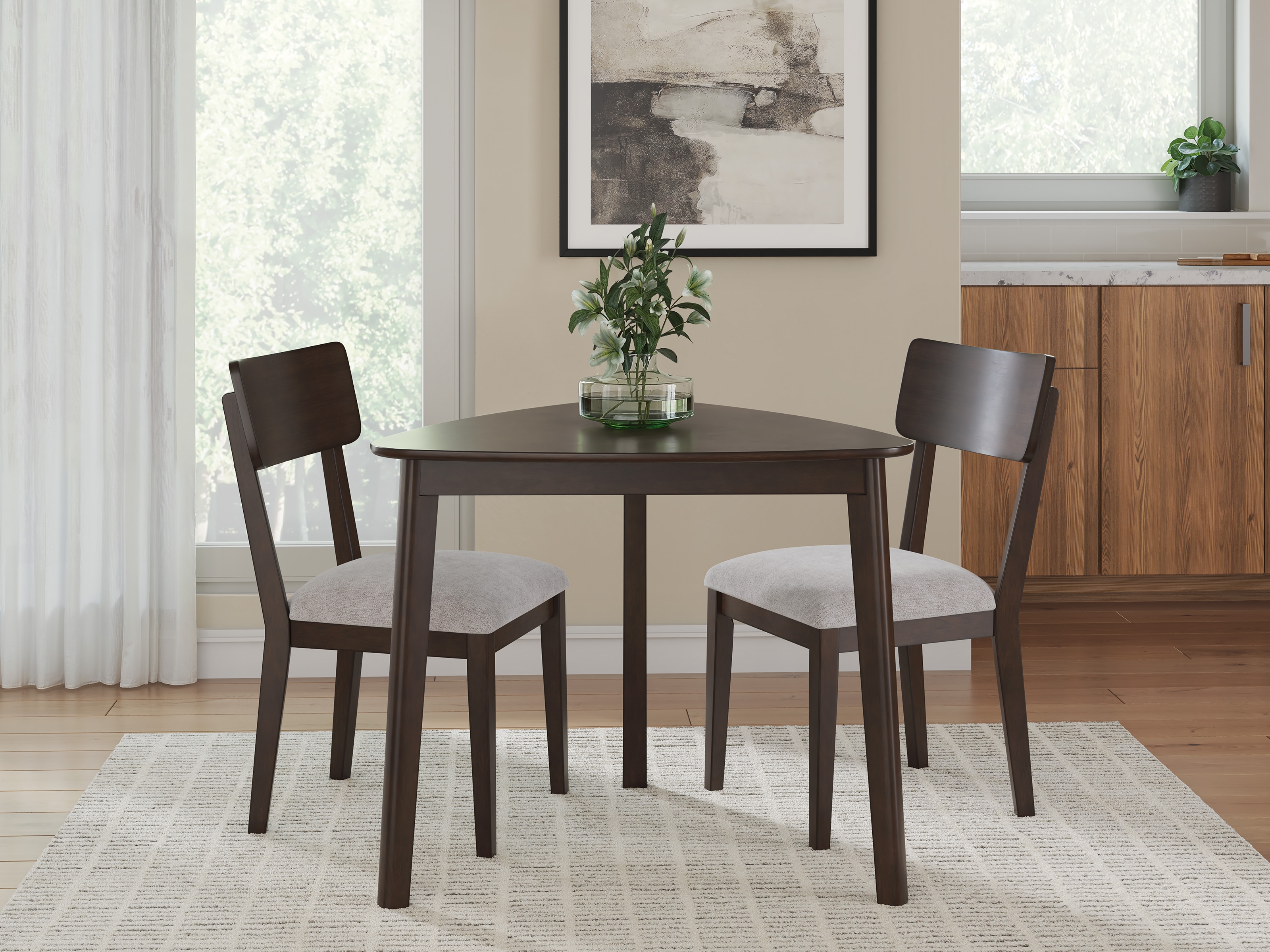 Dining Table and 2 Chairs