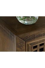 Prime Rio Relaxed Vintage 4-Door Cabinet with Adjustable Shelves