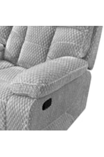 New Classic Bravo Casual Reclining Loveseat with Storage Console