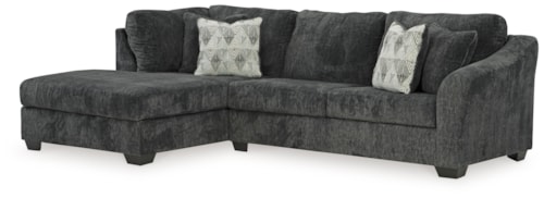 2-Piece Sleeper Sectional With Chaise
