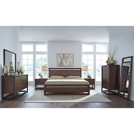 Contemporary 6-Piece California King Bedroom Set