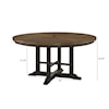 Crown Mark Hilara Round Dining Table