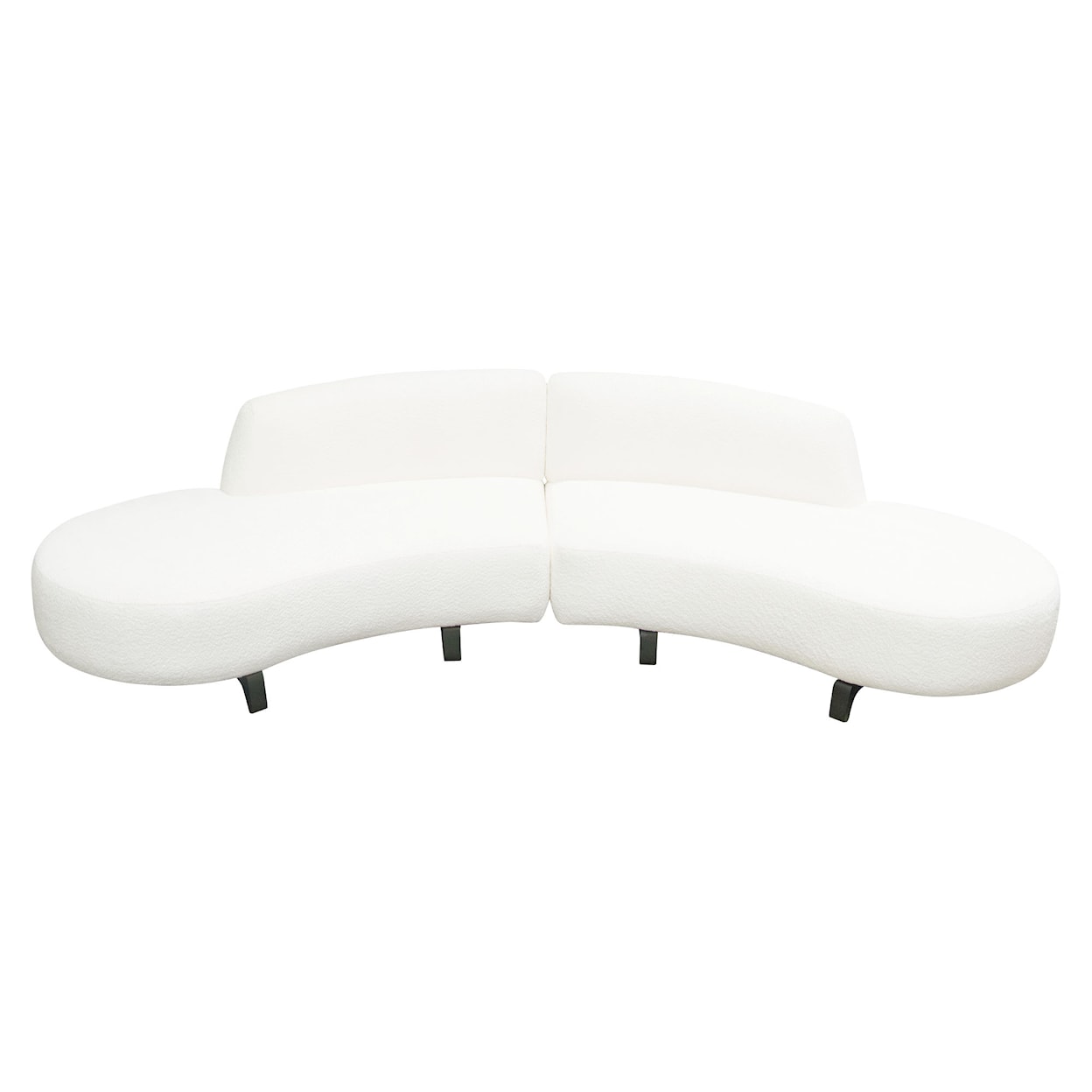 Diamond Sofa Furniture Vesper Armless 2-Piece Sofa