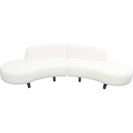 Armless 2-Piece Sofa