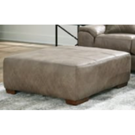 Transitional Cocktail Ottoman