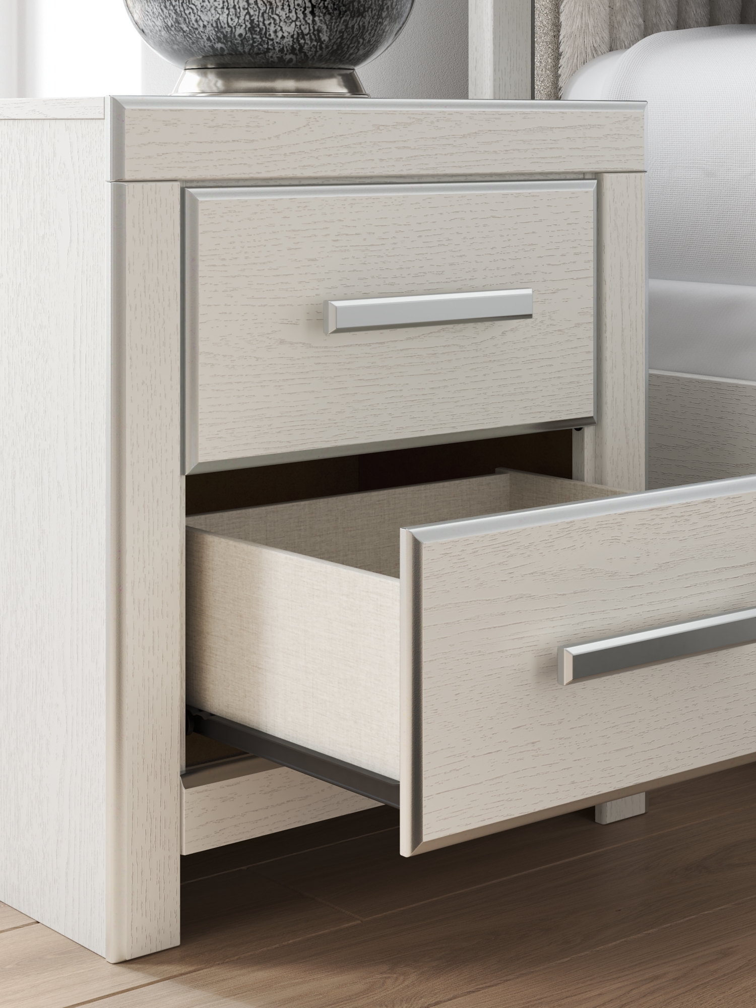 StyleLine Zuraleus 2-Drawer Nightstand