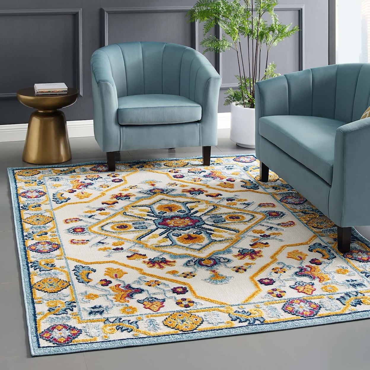 Modway Reflect 5 x 8 Rug