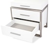 Michael Amini Marquee 3-Drawer Nightstand