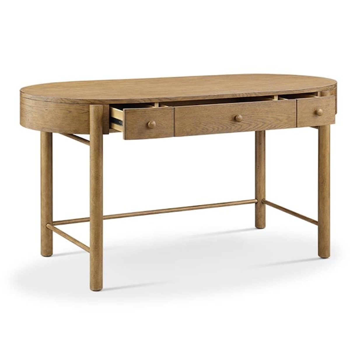 Magnussen Home Hadleigh Home Office Oval Writing Desk