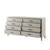 Theodore Alexander Breeze 8-Drawer Bedroom Dresser