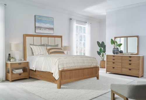 Transitional 5-Piece Queen Bedroom Set