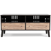 Contemporary Two-Tone Medium TV Stand