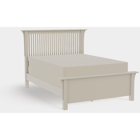 American Craftsman Full Spindle Bed with Low Footboard