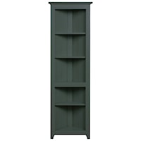 Solid Pine Corner Shelf with 3 Adjustable Shelves