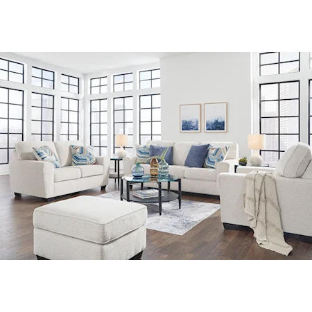 Contemporary 4-Piece Living Room Set