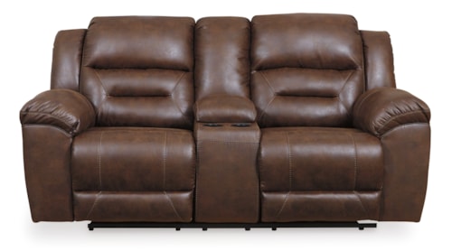 Reclining Loveseat With Console