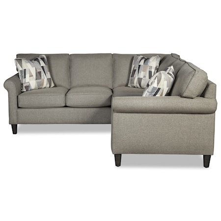 4-Seat Sectional Sofa w/ LAF Return Sofa