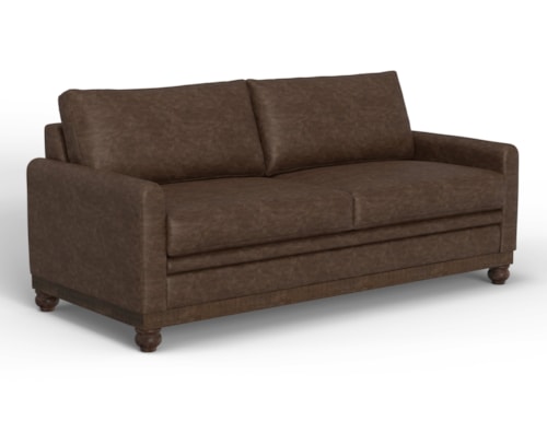 Contemporary Sofa with Detachable Back