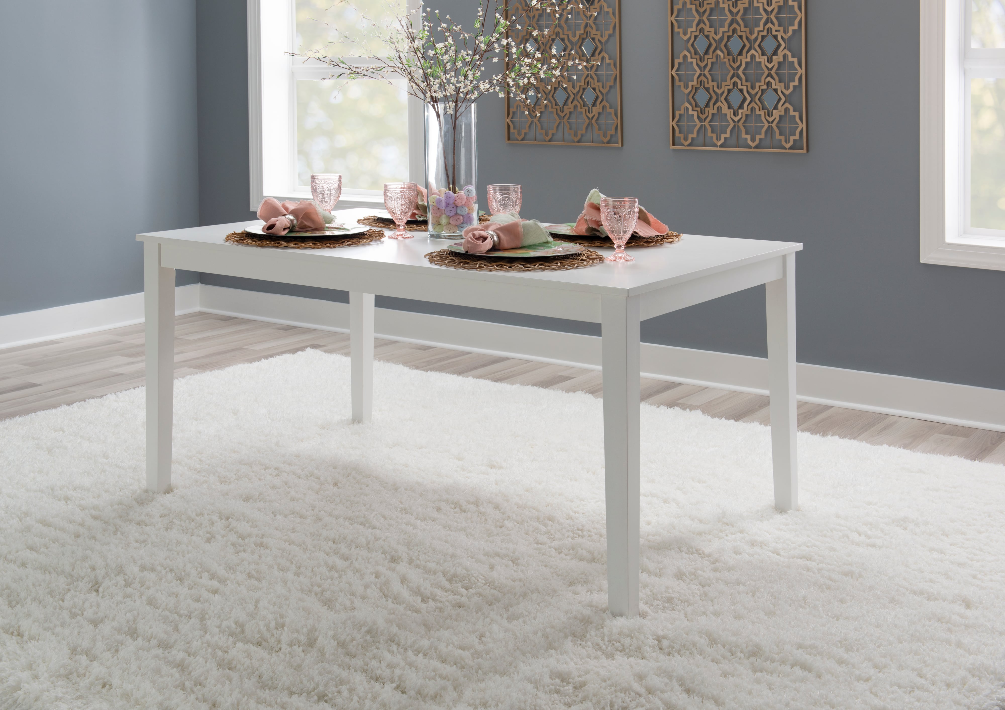 Starla White Dining Table