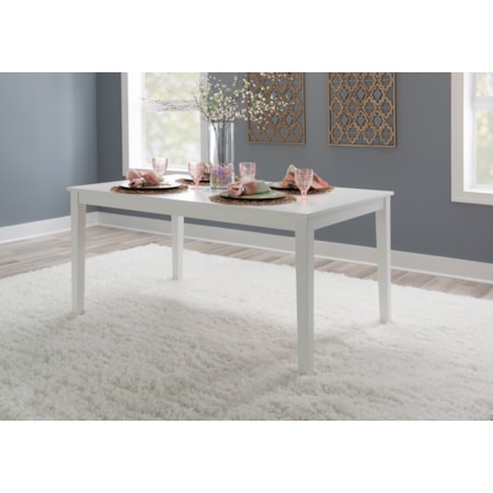 Maggie Dining Table White