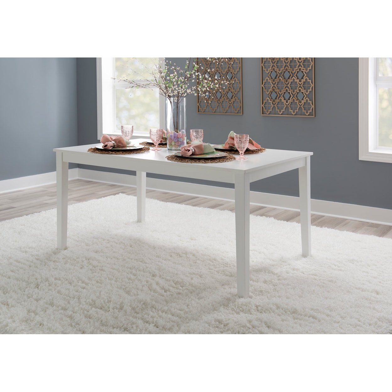 Powell Maggie Maggie Dining Table White