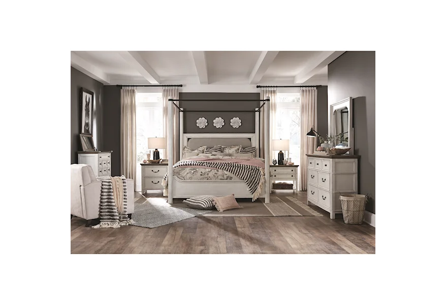 Bellevue Manor Bedroom Queen Bedroom Group by Magnussen Home at Z & R Furniture