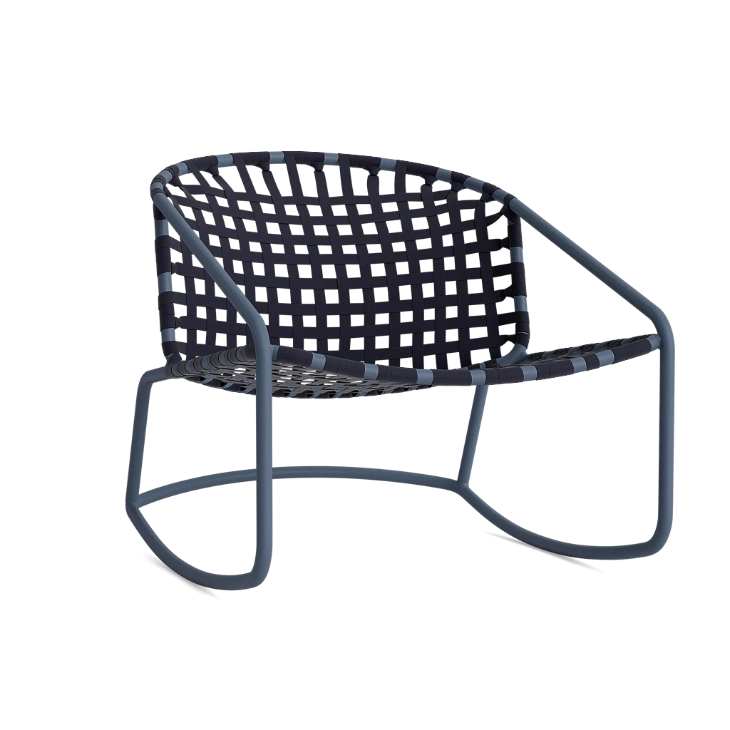 Strap Rocking Lounge Chair