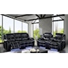 FUSA Sirius Power Reclining Sofa and Loveseat Set