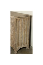 Riverside Furniture Mix and Match Rustic Sideboard with Adjustable Shelving