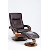 Progressive Furniture Hamilton Recliner and Ottoman