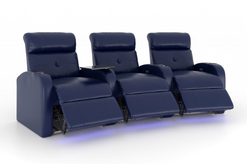 Audio 3-Seat Theater Sectional