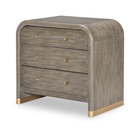 3-Drawer Nightstand