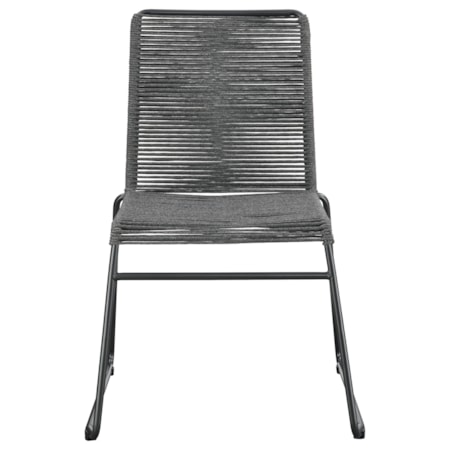 Jerome Woven Rope Stackable Side Chair